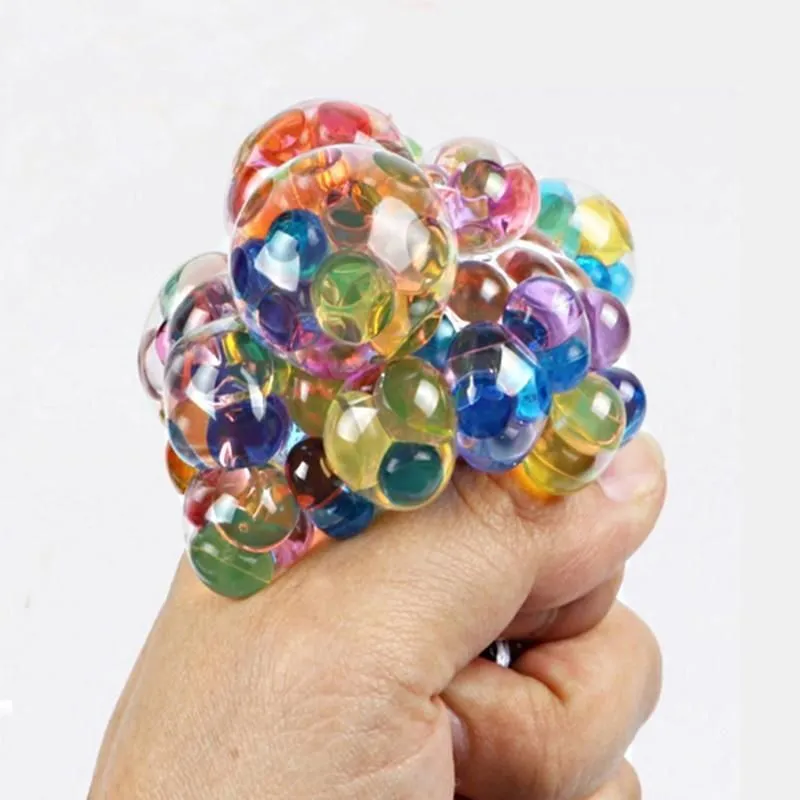 Игрушка мячик в сетке антистресс, Мяч мялка, вариант, фото 2