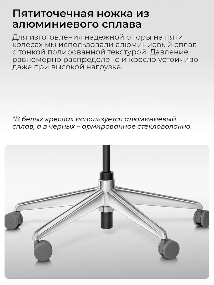 Эргономичное кресло YMI белое, белый, фото 6