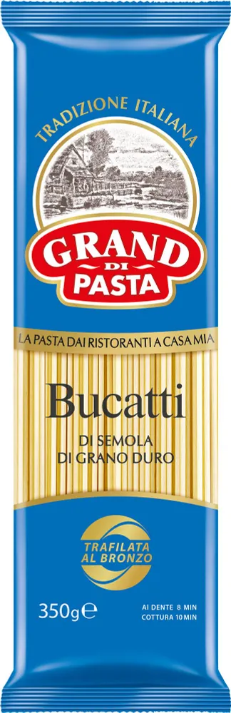 Макароны Grand Di Pasta Bucatti Букатти, 350 г, 350 г