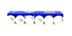 Мячи для настольного тенниса JOOLA SUPER ABS 40+ WHITE уп.6 шт  Похожие товары