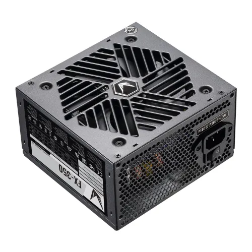 Блок питания Formula FX-350 черного цвета, ATX, мощность 350W, питание МП (20+4pin), 3xSATA, размер