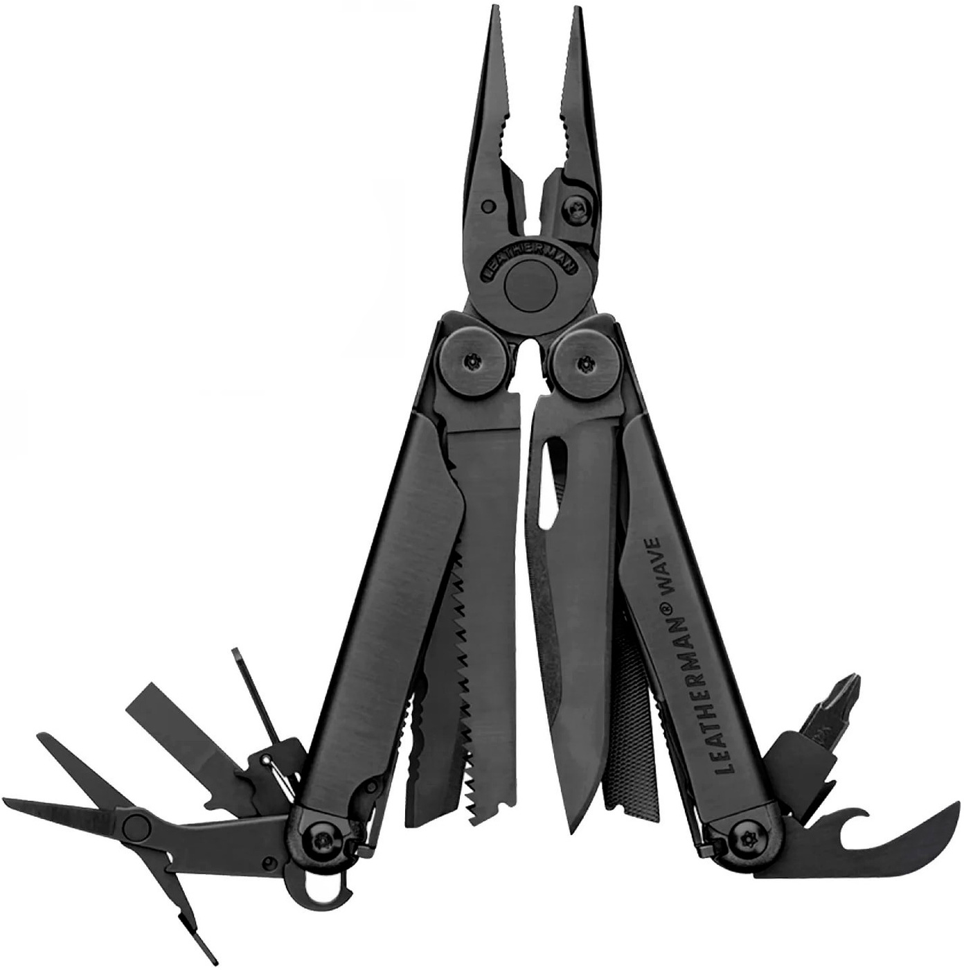 Мультитул Leatherman Wave Plus,17 функций, нейлоновым чехол, черный, 832526