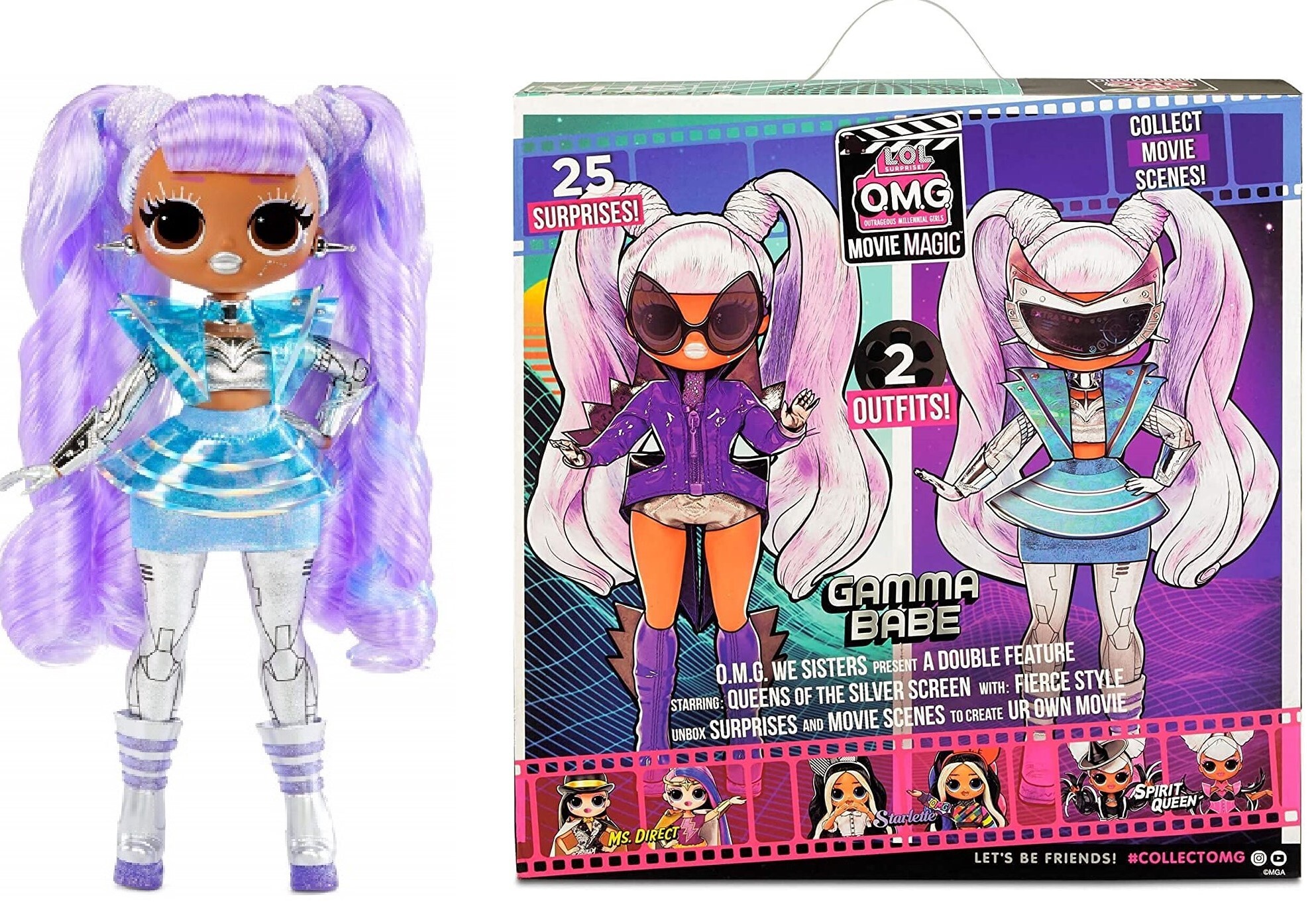 Surprise!, Кукла LOL OMG Movie Magic Doll- Gamma Babe