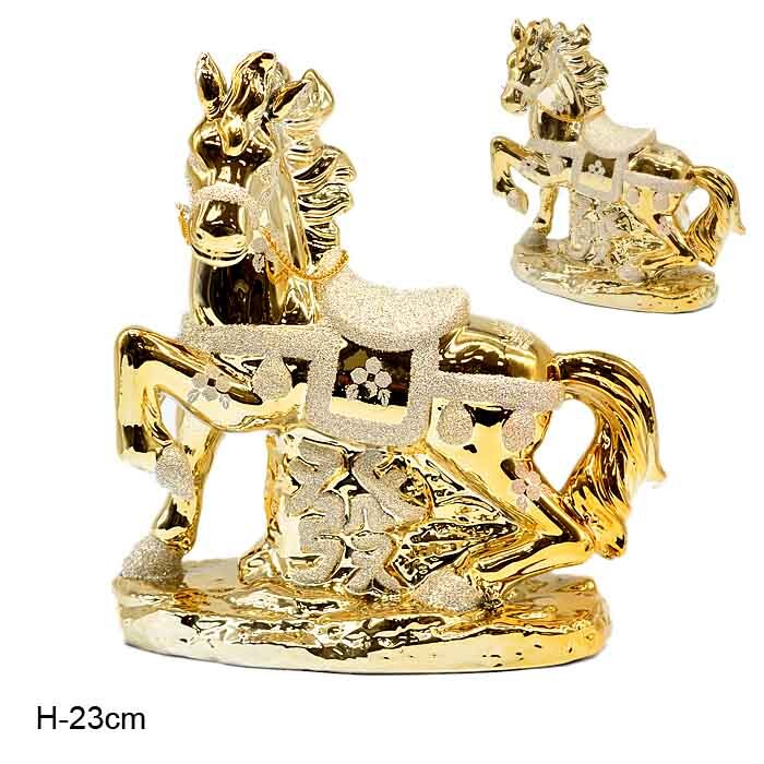 Статуэтка Конь, керамика, 23 см