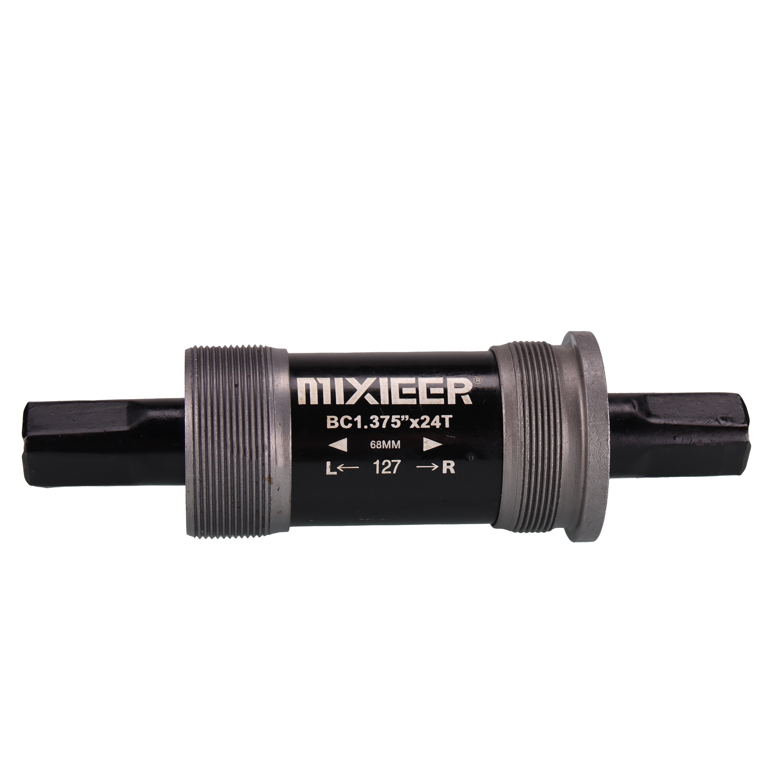 Каретка под квадрат картриджная, MIXIEER BB MX-A203 68x127, пром,подшипники, чёрная, в индивидуальной коробке. Каретка под квадрат картриджная, MIXIEER BB MX-A203 68x127, пром,подшипники, чёрная, в индивидуальной коробке.