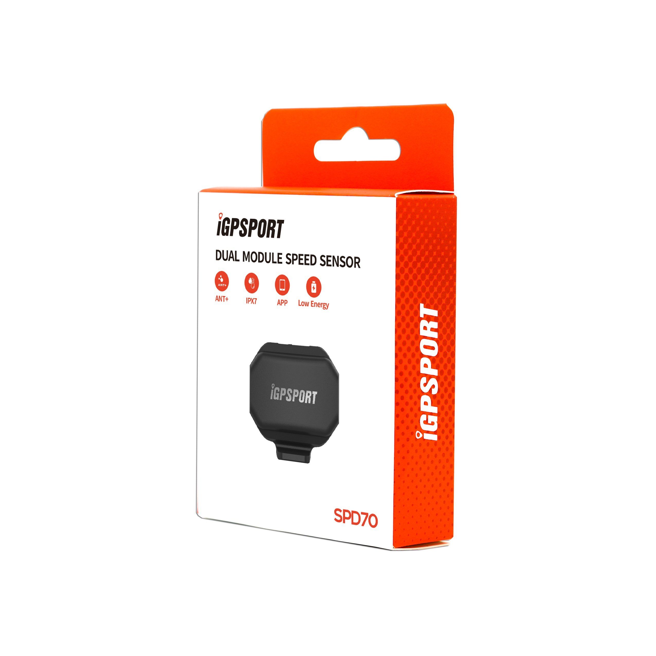 Датчик скорости велосипеда iGPSPORT SPD70, 35,4 х 33 х 10,8 мм, с защитой от воды Датчик скорости велосипеда iGPSPORT SPD70, 35,4 х 33 х 10,8 мм, с защитой от воды