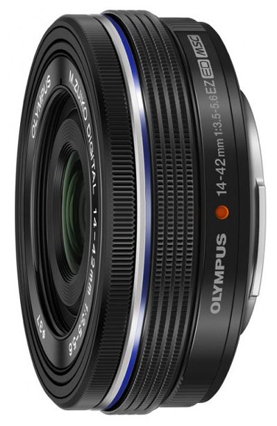 Объектив Olympus ED 14-42mm f/3.5-5.6 EZ (EZ-M1442) Black Micro 4