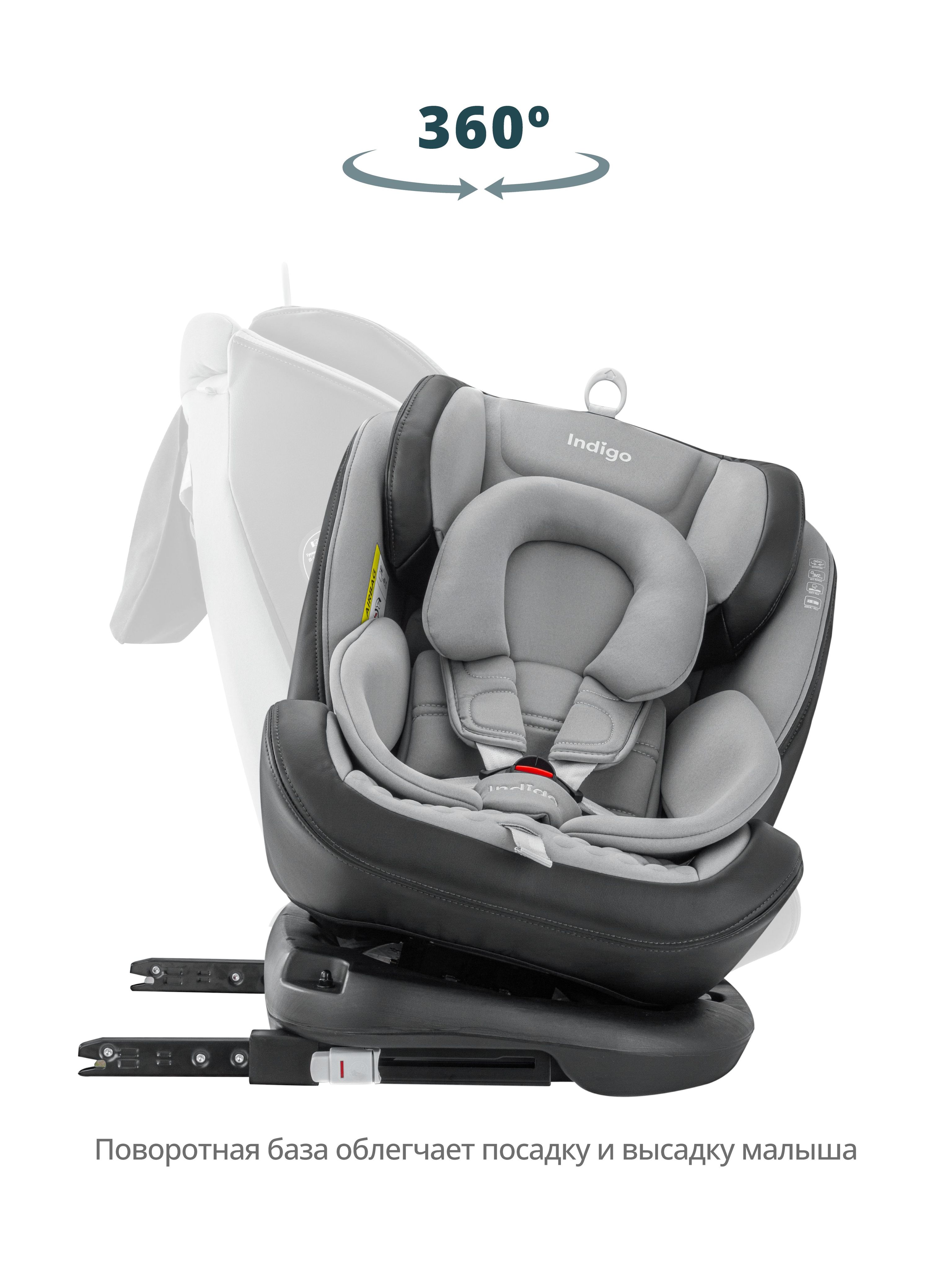 Кресло indigo aero isofix