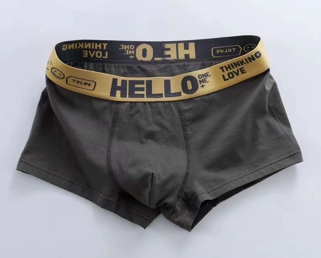Комплект трусов плоские швы, шорты HELLO Крутая жизнь, 4 шт - купить с ...