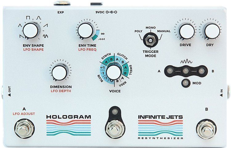 Педаль эффектов Hologram Electronics Infinite Jets купить на OZON