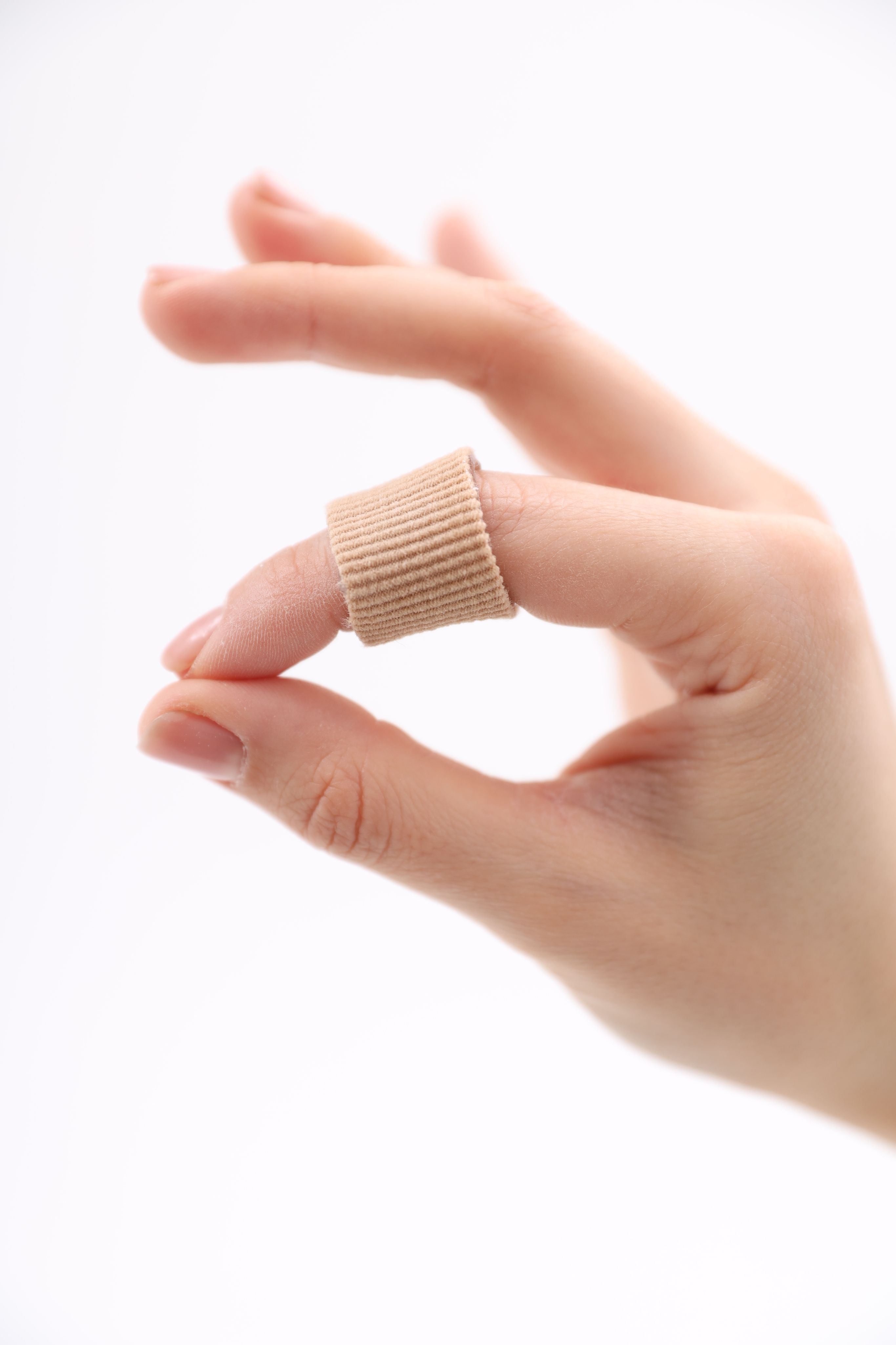 Эластичная трубка-напальчник MyBalance тканевый разделитель для пальцев ...