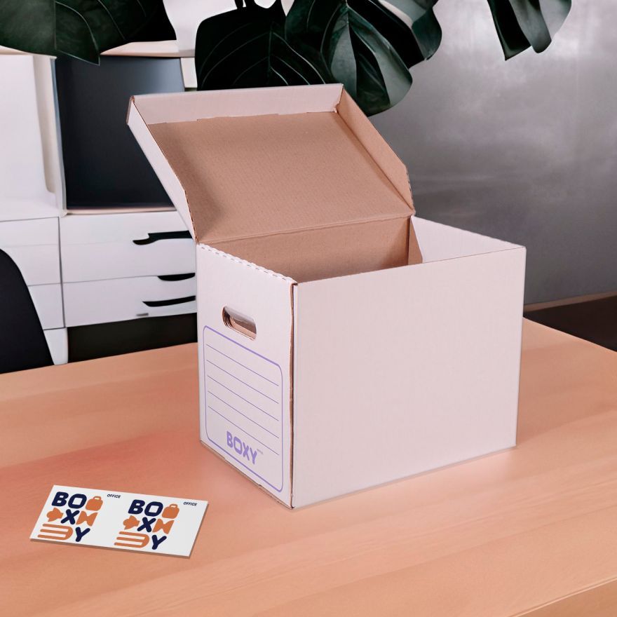 Коробка для хранения BOXY Office, 25 х 34 х 26 - купить по выгодной ...