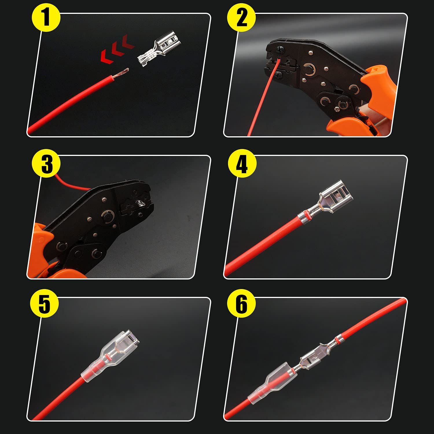 Клеммы обжимные для проводов / Колодка клеммная / Кабельный наконечник ...