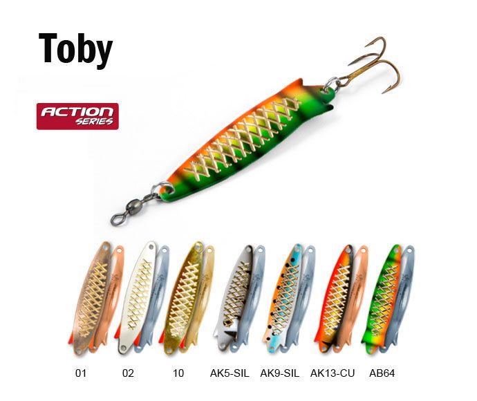 Блесна колеб. Akara Profi Series P0209 Toby 90 40 гр. 1-3/7oz. 09