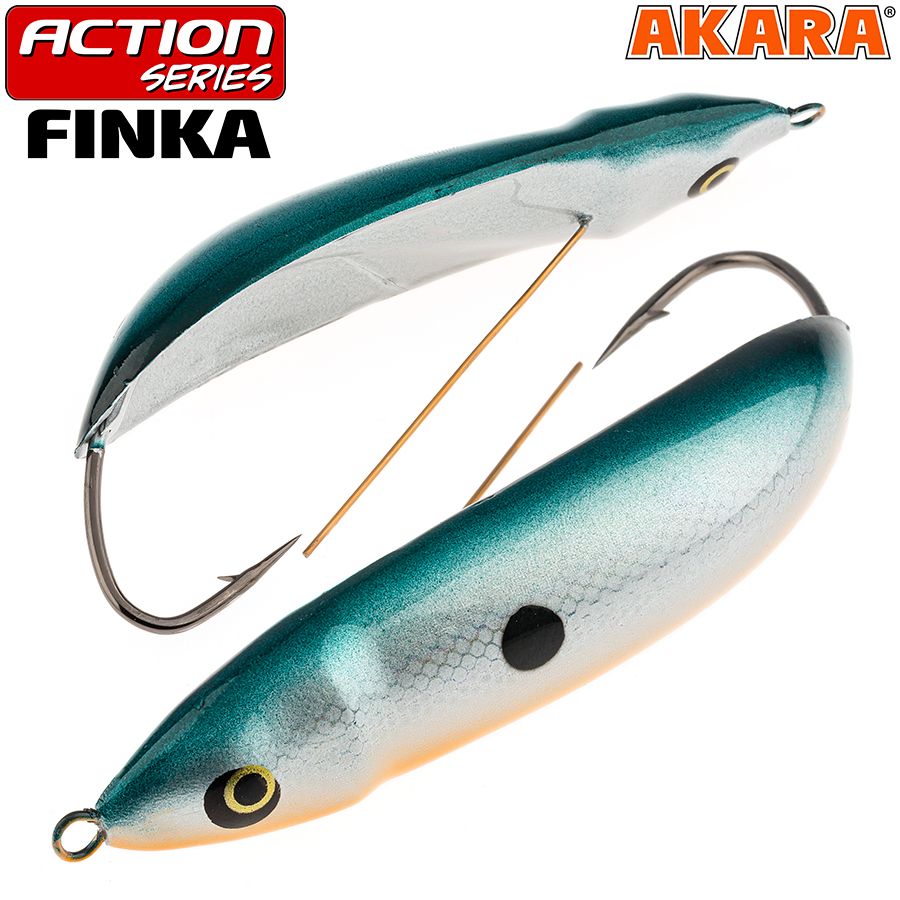 Блесна колеб. незац. Akara Action Series Finka 60S 9 гр. A12