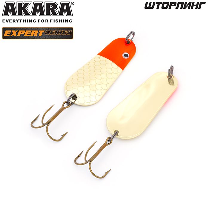 Блесна колеб. Akara Expert Шторлинг 50 мм 8 гр. 3/GO
