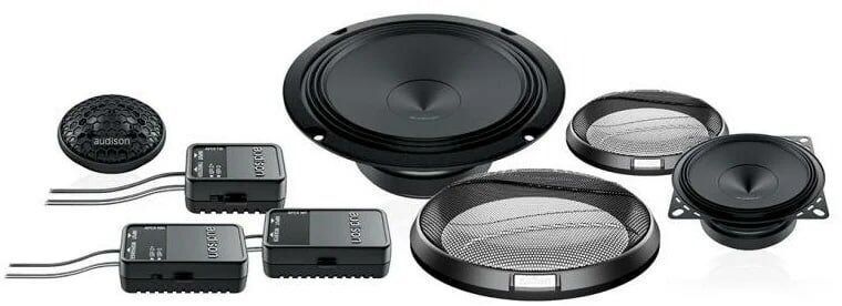 Автомобильная акустика компонентная AUDISON PRIMA APK 163 Kit 3-Way System