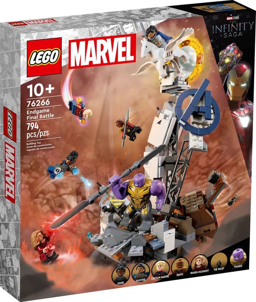 Конструктор LEGO Marvel Super Heroes 76266 Endgame Final Battle