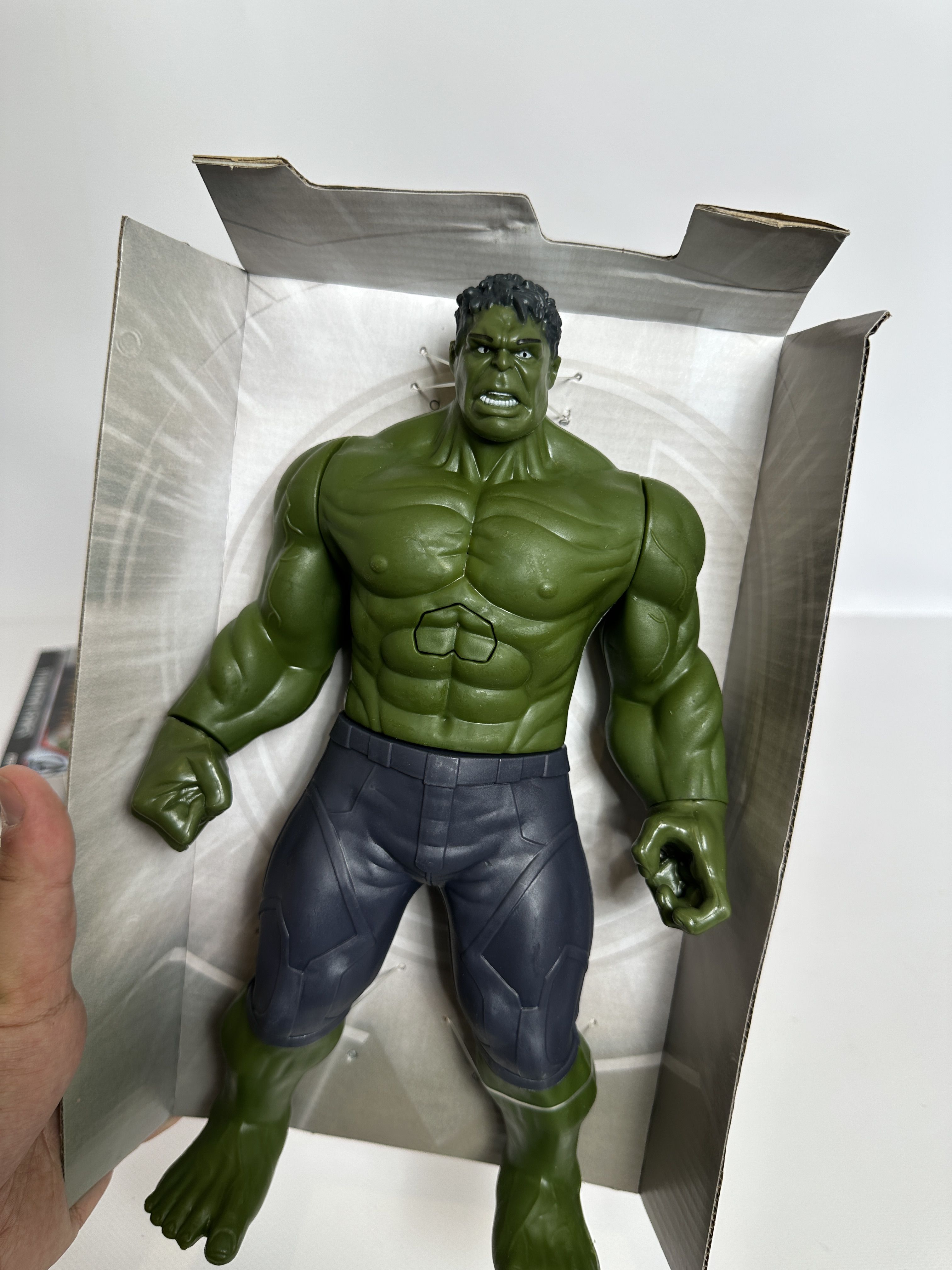 Фигурка героя - Халк. Свет, звук. 28 см. (hulk) - купить с доставкой по  выгодным ценам в интернет-магазине OZON (1222137459)