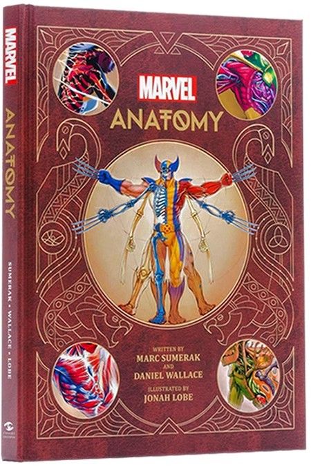 Marvel Anatomy: A Scientific Study of the Superhuman Английский