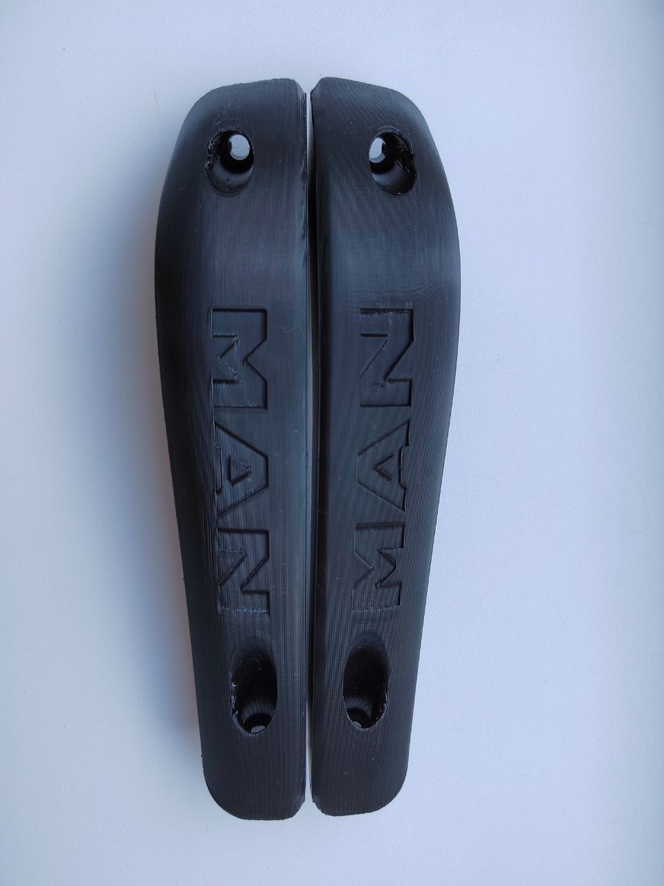 Ручка двери MAN TGS TGX внутренняя(комплект, 2шт, с логотипом, ман тгс ...