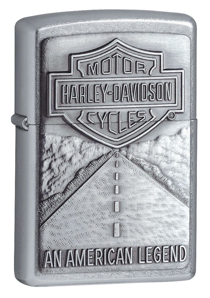 Зажигалка бензиновая ZIPPO Harley-Davidson Street Chrome #1