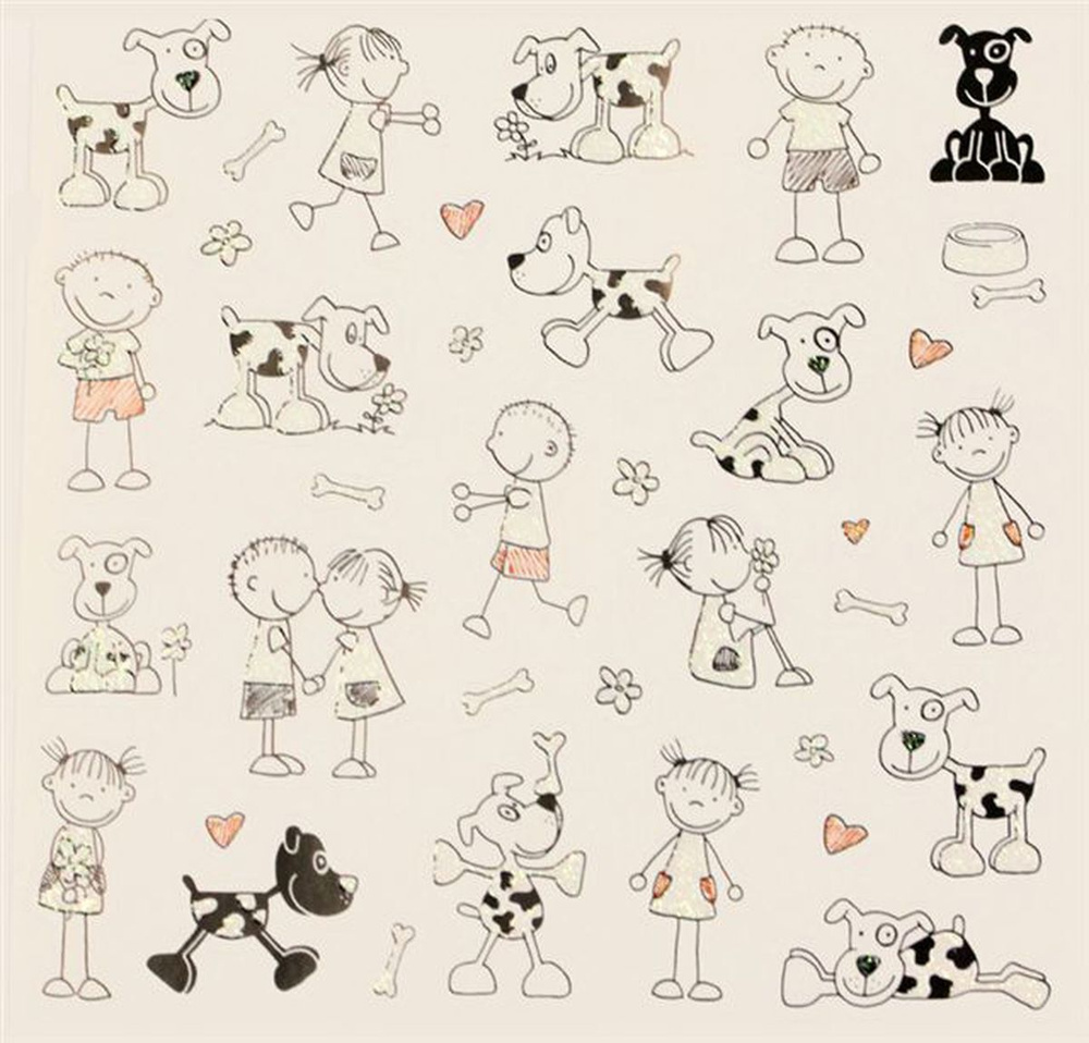 Набор наклеек Herma Topstick Прогулка с далматин, 15605 - купить с ...