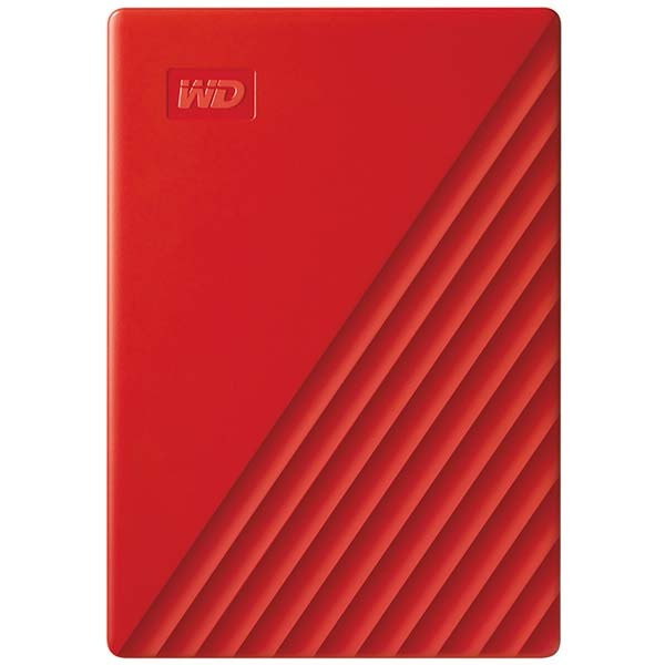 Western Digital 2 ТБ Внешний жесткий диск (WDBYVG0020BRD-WESN), красный #1