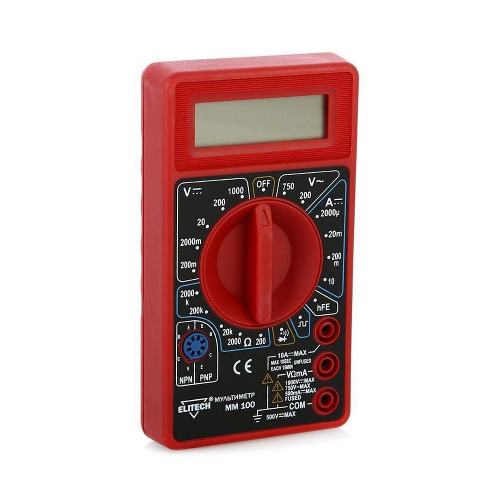 Мультиметр Elitech ММ 100 #1