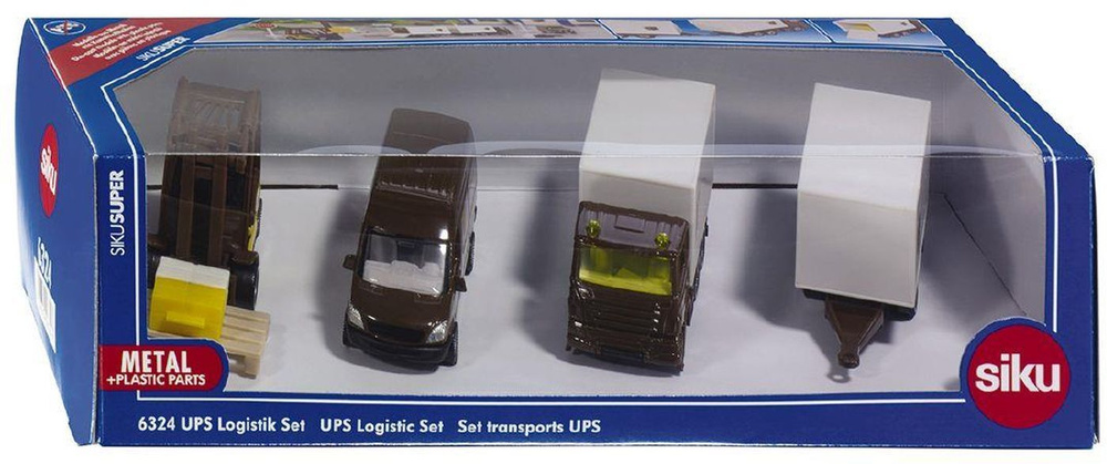 Игровой набор Siku Nранспорт службы доставки UPS #1