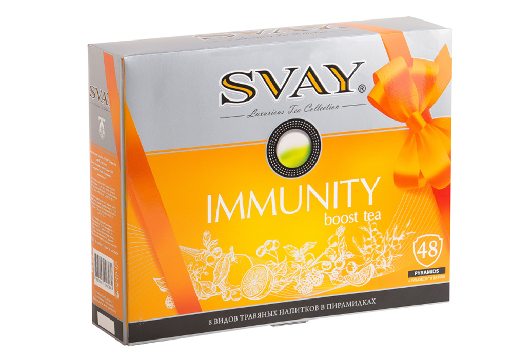 Чай Svay Immunity Boost Tea (с травами и ягодами), 48 шт  #1