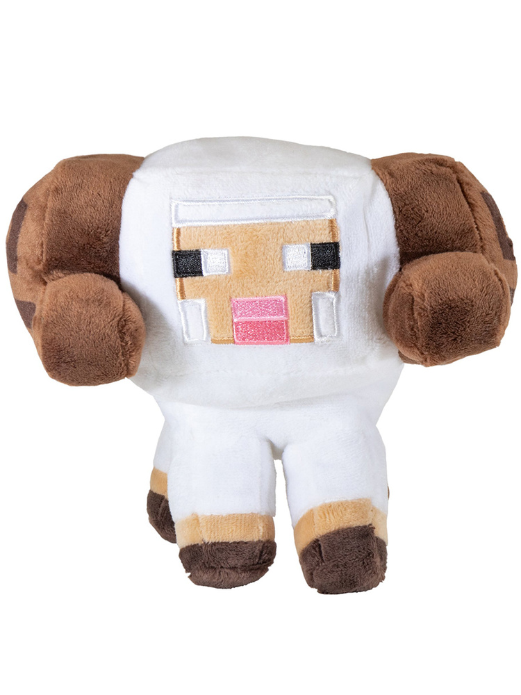 Мягкая игрушка Minecraft Earth Happy Explorer Horned Sheep Овца ...