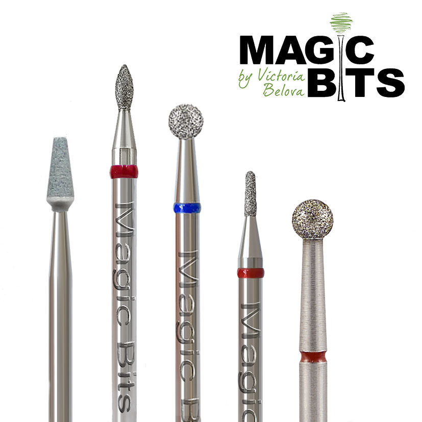 Magic Bits, набор фрез для маникюра №1М