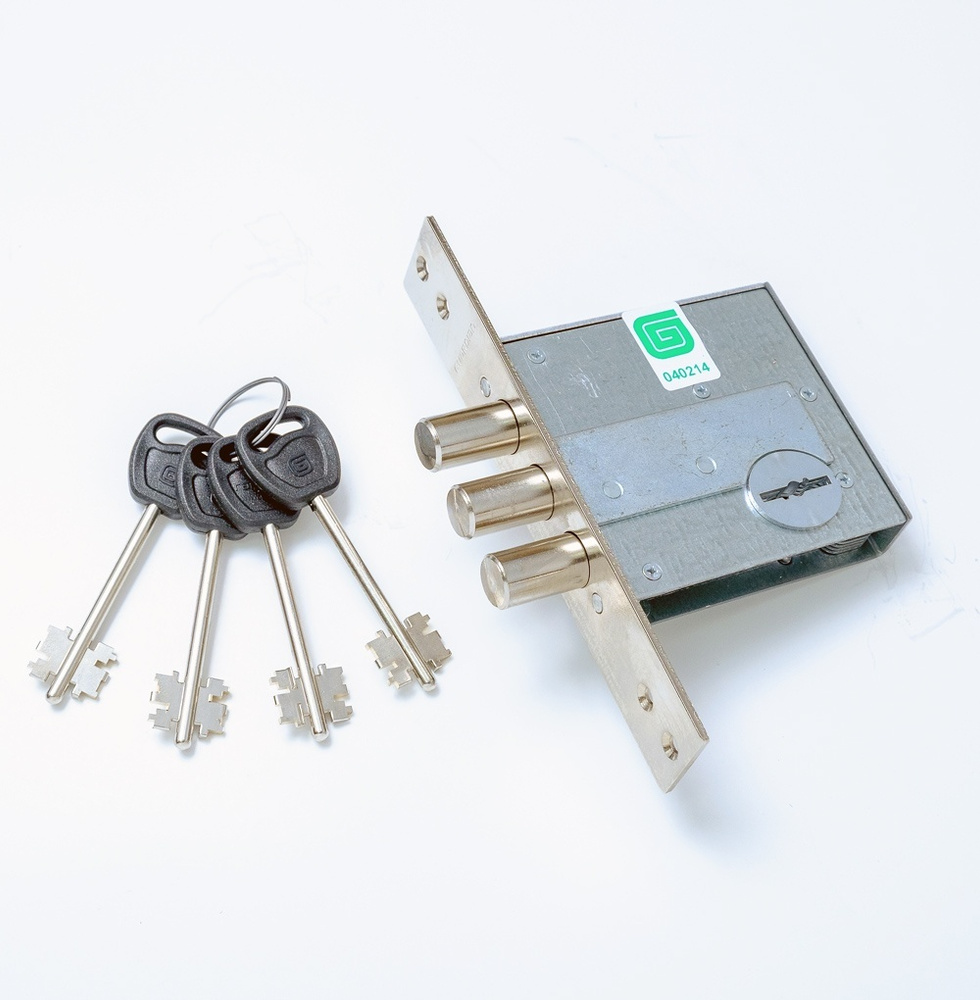 Замок врезной Гардиан 50.01 4 кл. 3 ригельный - купить по низкой цене в ...