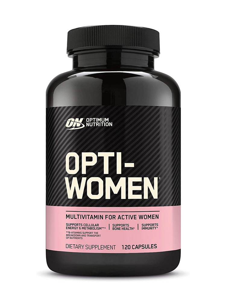 Витаминно-минеральный комплекс для женщин Optimum Nutrition "Opti-Women", 950 мг 120 капсул  #1