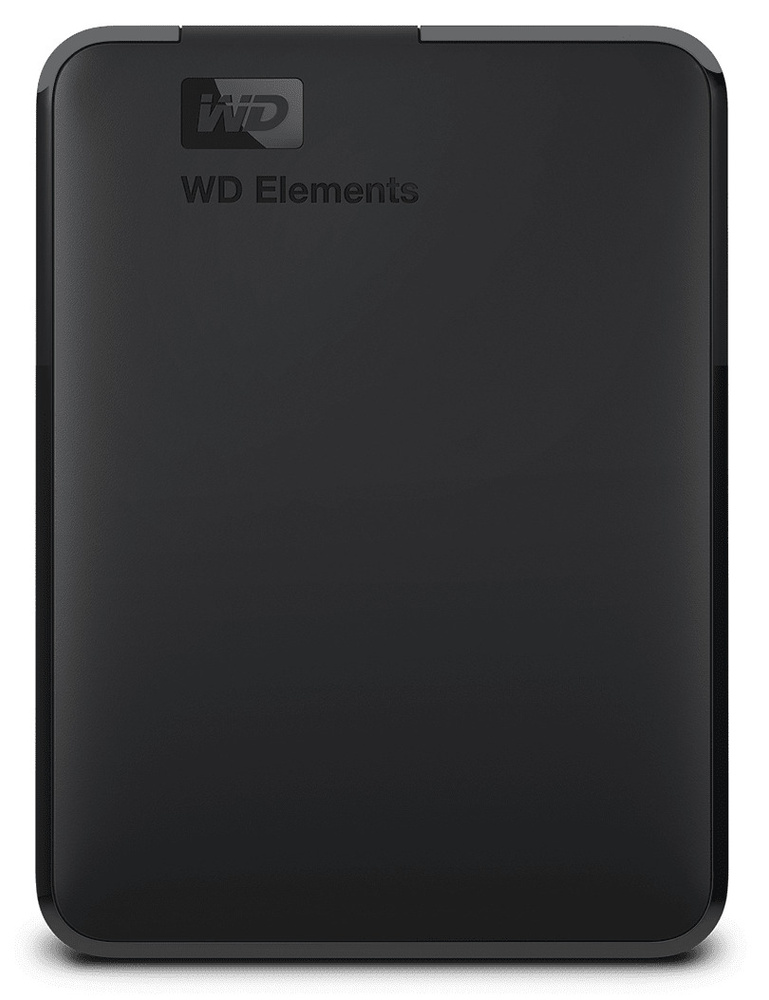 Western Digital 2 ТБ Внешний жесткий диск (WDBU6Y0020BBK-WESN), черный ...