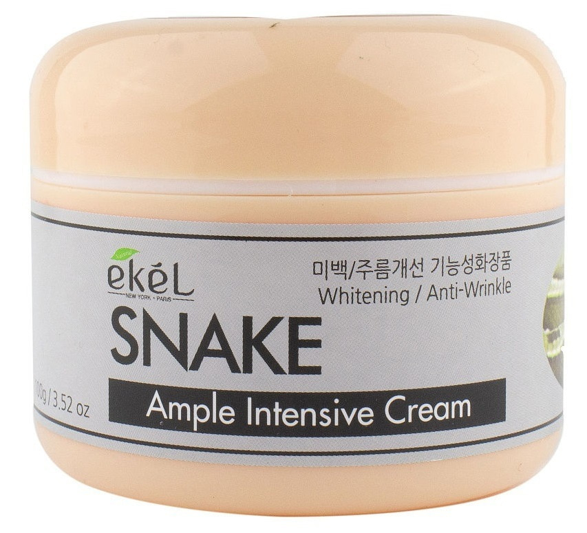 Ekel Крем для лица с пептидом змеиного яда Ample Intensive Cream Snake 50 мл  #1