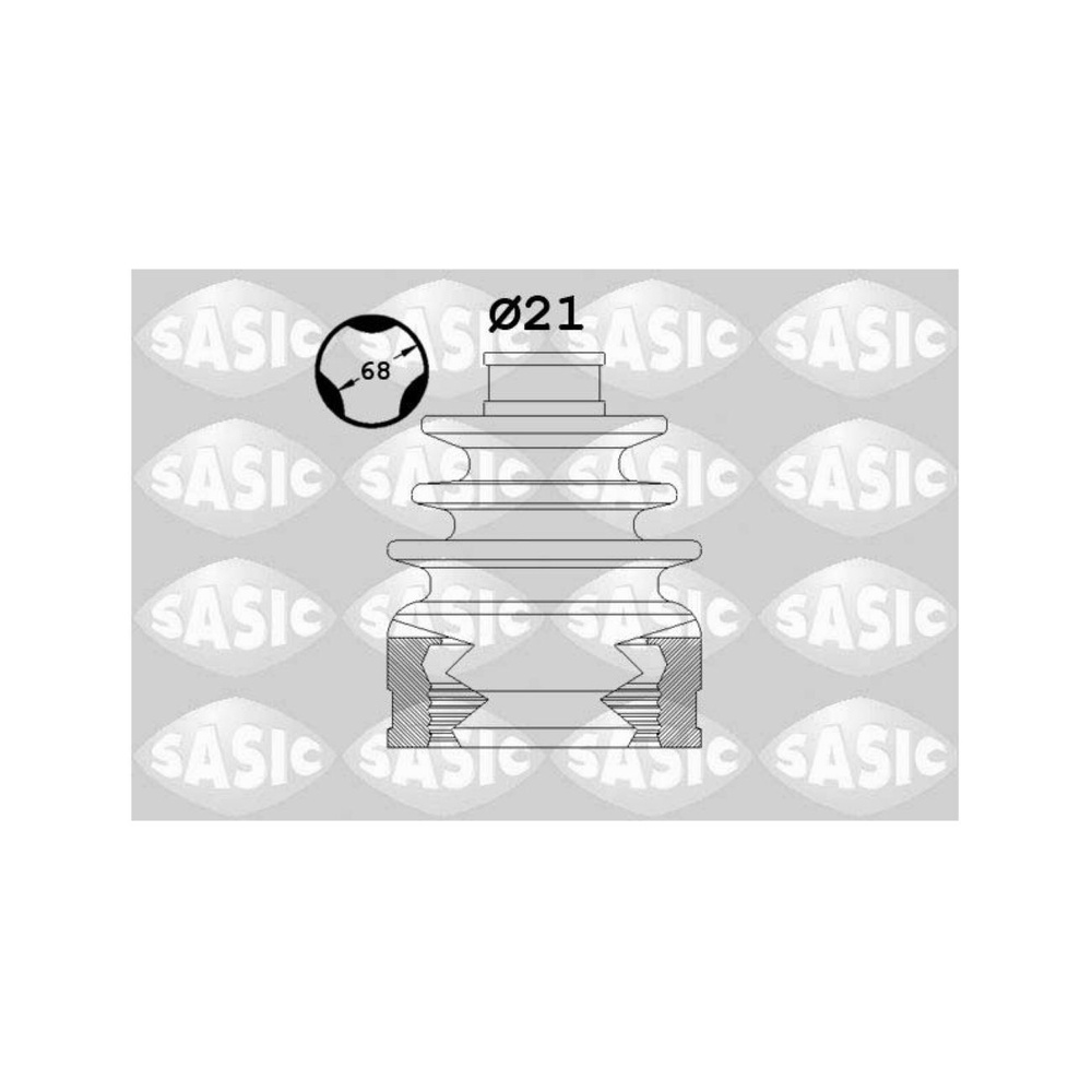 Пыльник ШРУСа NISSAN QASHQAI I 1.6 07- внутр. пер. - Sasic арт. 1906062 ...