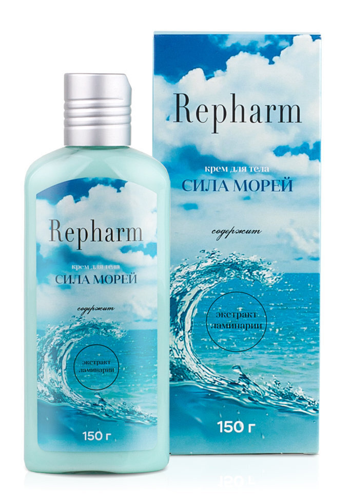 Repharm Крем для тела антицеллюлитный Сила морей увлажняющий питательный омолаживающий регенирирующий #1