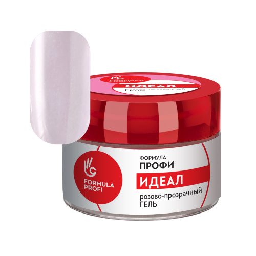 Formula Profi, Гель конструирующий Идеал розово-прозрачный 15 гр #1
