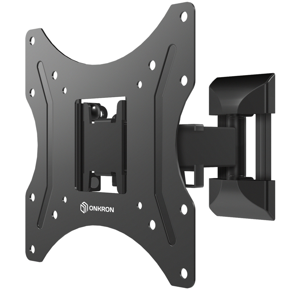 ONKRON кронштейн для телевизора 17"-43" наклонно-поворотный, чёрный ...