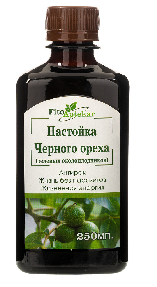 Черный орех настойка, 250 мл - купить с доставкой по выгодным ценам в ...