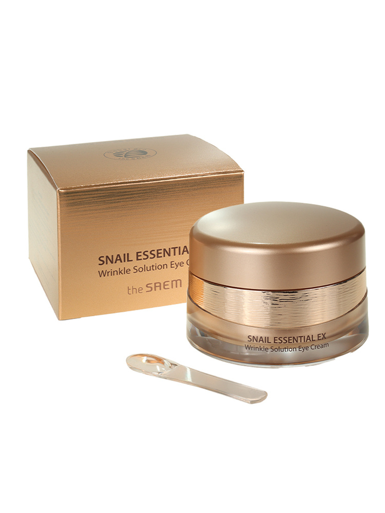 The Saem Крем для кожи вокруг глаз антивозрастной Snail Essential EX Wrinkle Solution Eye Cream, 30мл #1