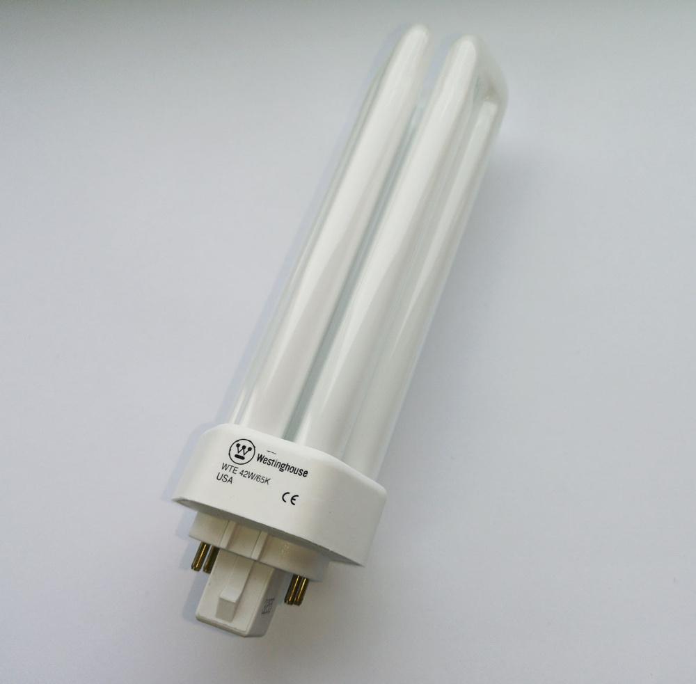 Лампочка WG 4227E, тёплый белый цвет, G24q-4, 42Вт, 1 шт. #1