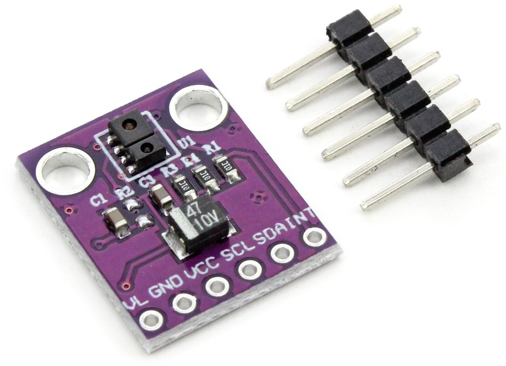 ARDUINO датчик расстояния и освещения APDS-9930 / датчик освещенности и ...