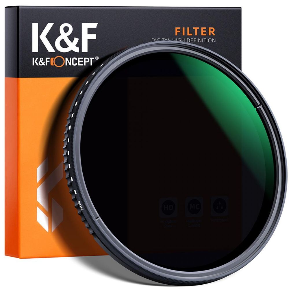 K&F Concept Variable MC ND8-ND2000 49mm / Переменный нейтральный фильтр 49 мм  #1