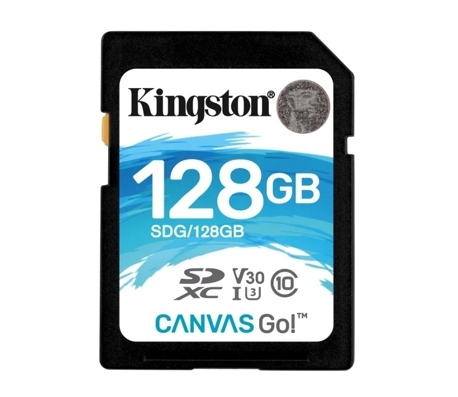 Карта памяти kingston canvas go plus microsdxc 64gb