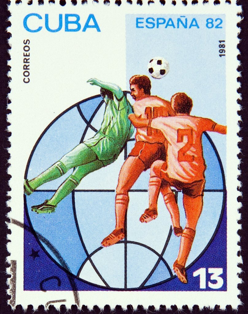 Марка чемпионат мира по футболу испания 1982