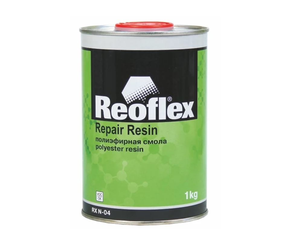 REOFLEX Полиэфирная смола Repair Resin RX N-04 + отвердитель 0.025кг #1