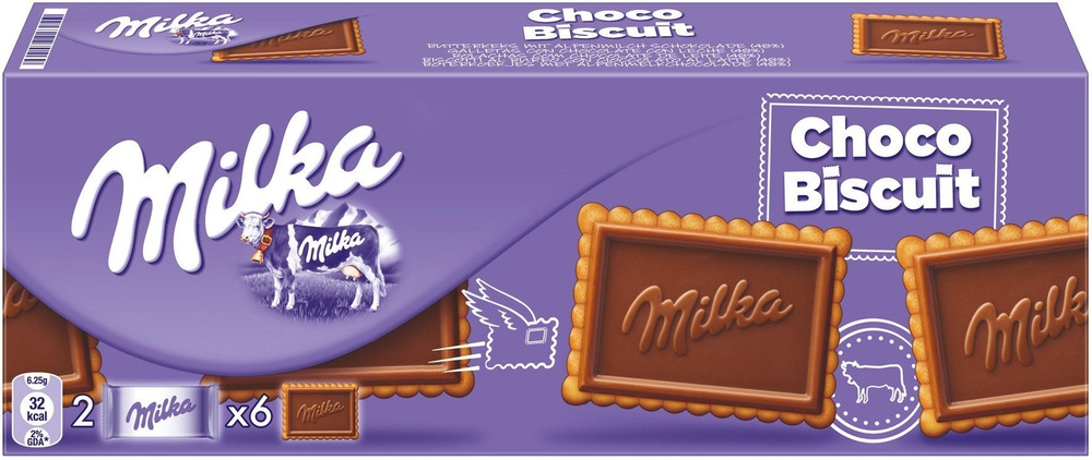 Печенье Милка Чоко Бисквит / Milka Choco Biscuit 150гр (Германия) #1